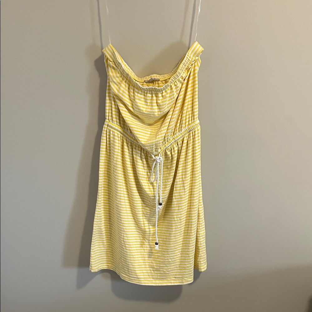 GAP Yellow Striped Camisole Top